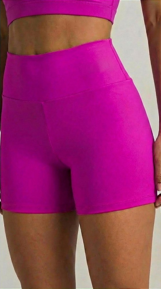SHORTS FITNES NA COR ROSA| REF 50033R