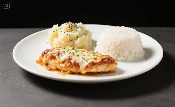 COMBO - Parmegiana Light (416 Calorias, 66g de Proteínas, 400g)