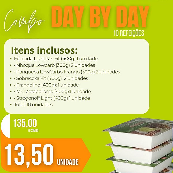 DAY BY DAY – 10 Refeições