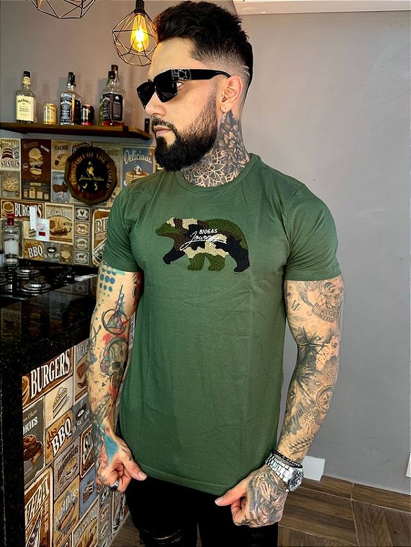 CAMISETA-BIOGAS-TSHIRT-VERDE-ARMY
