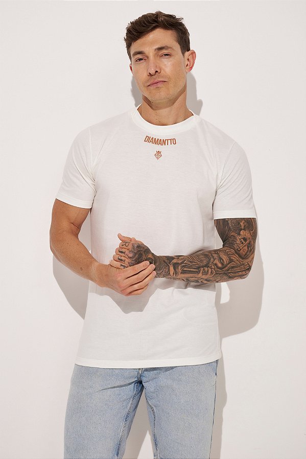 CAMISETA OFFWHITE-DIAMANTTO-PREMIUM