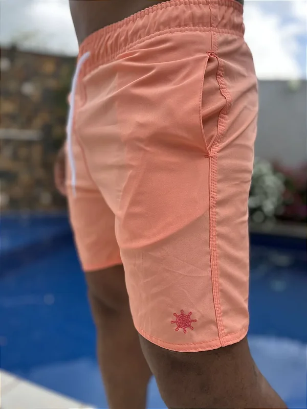 SHORTS MASCULINO SALMÃO COM ELASTANO-SUMMER