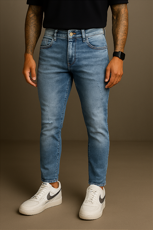 CALÇA JEANS SKINNY JEANS BÁSICA