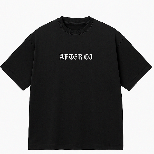 CAMISETA OVERSIZED PRETA PREMIUM  STYLE