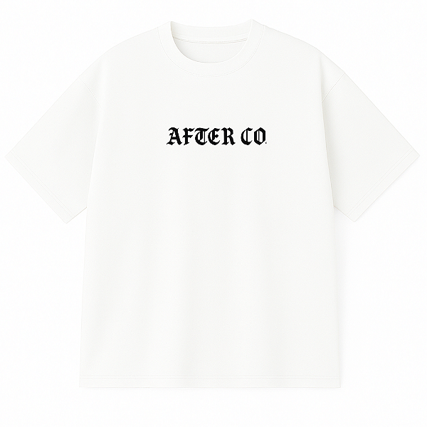CAMISETA OVERSIZED BRANCO PREMIUM  STYLE