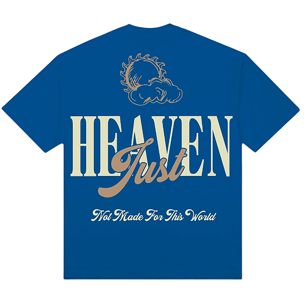 CAMISETA OVERSIZED AZUL GOOD IS GOOD JH  PREMIUM