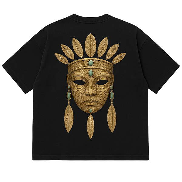 CAMISETA AFTER OVERSIZED PRETA SPIRIT