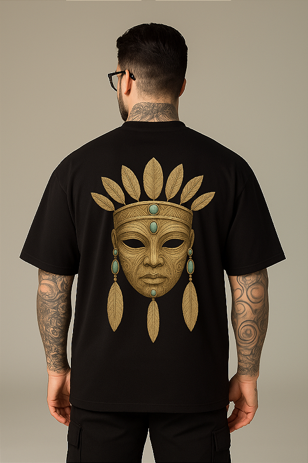CAMISETA AFTER OVERSIZED PRETA SPIRIT