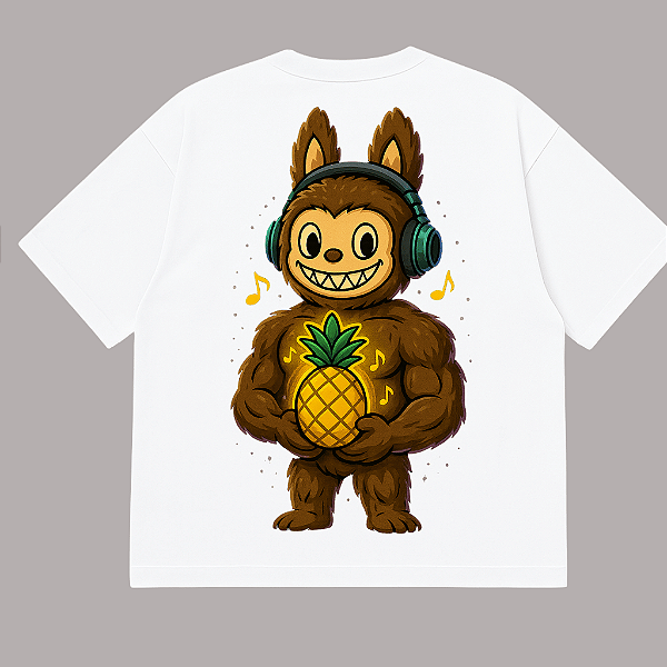 CAMISETA OVERSIZED ABACAXI LABU