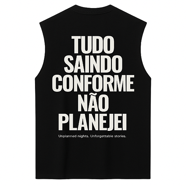 REGATA OVERSIZED TUDO SAINDO