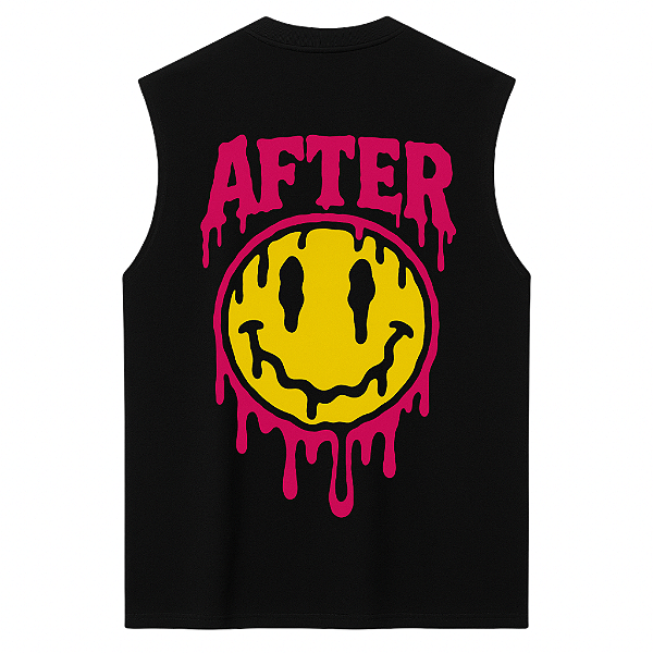 REGATA OVERSIZED PRETA SMILE DARK