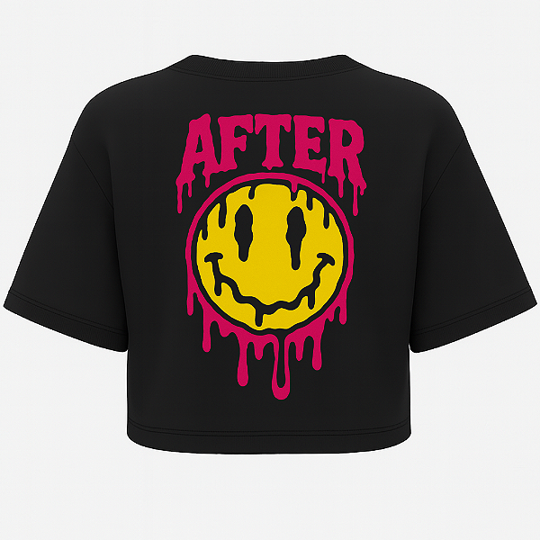 CROPPED OVERSIZED AFTER SMILE DARK