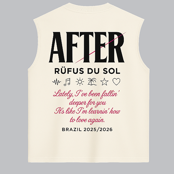 REGATA OVERSIZED PRETA OFFWHITE RUFUS