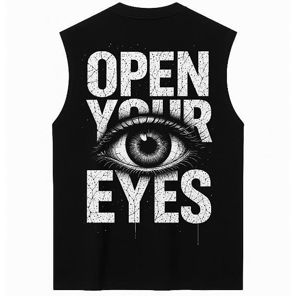 REGATA OVERSIZED PRETA OPEN YOU EYES