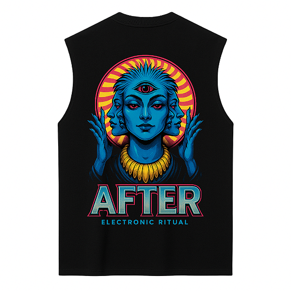 REGATA OVERSIZED PRETA AFTER ELETRONIC