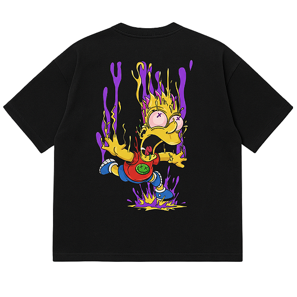 CAMISETA OVERSIZED PSICODELIC