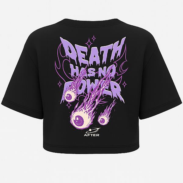 CROPPED OVERSIZED DEATH HAS