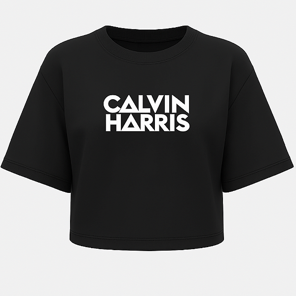 CROPPED OVERSIZED CALVIN HARRIS