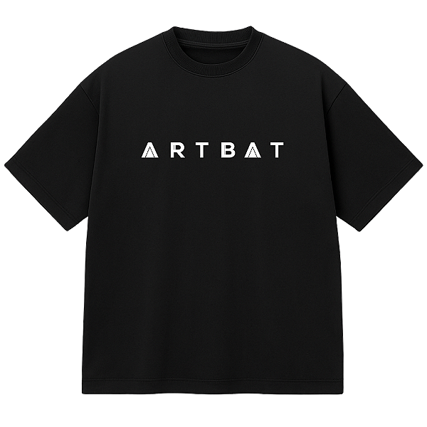 CAMISETA ARTBAT OVERSIZED PRETA