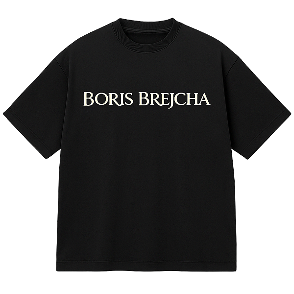 CAMISETA BORIS BREJCHA OVERSIZED PRETA 2