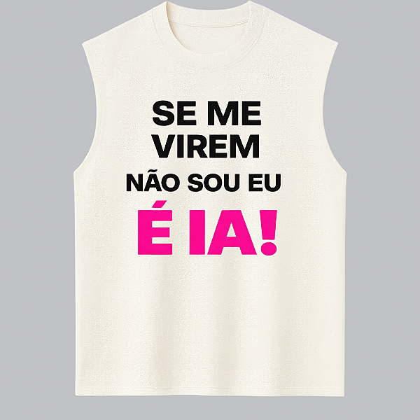 REGATA OVERSIZED AFTER CARNAVAL SE ME VIREM NÃO SOU EU