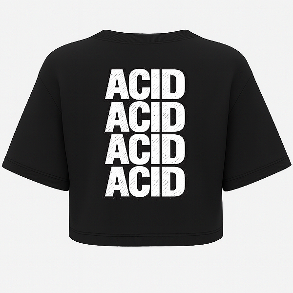 CROPPED OVERSIZED ACID ACID ACID AFTER