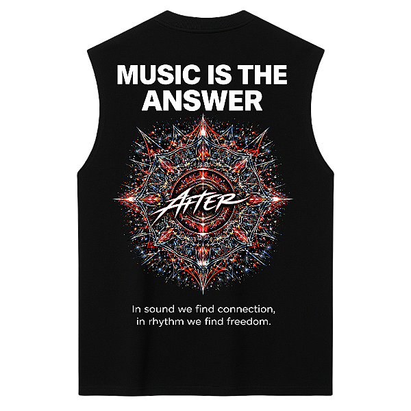 REGATA OVERSIZED AFTER PRETA MUSIC OS THE ANSWER