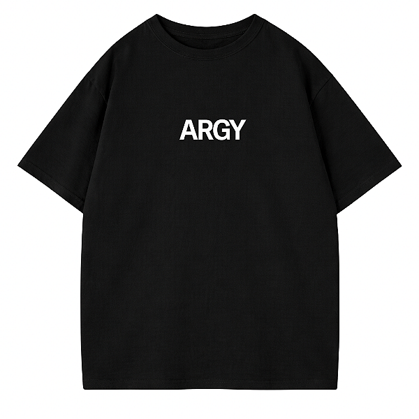 CAMISETA OVERSIZED ARGY PRETA