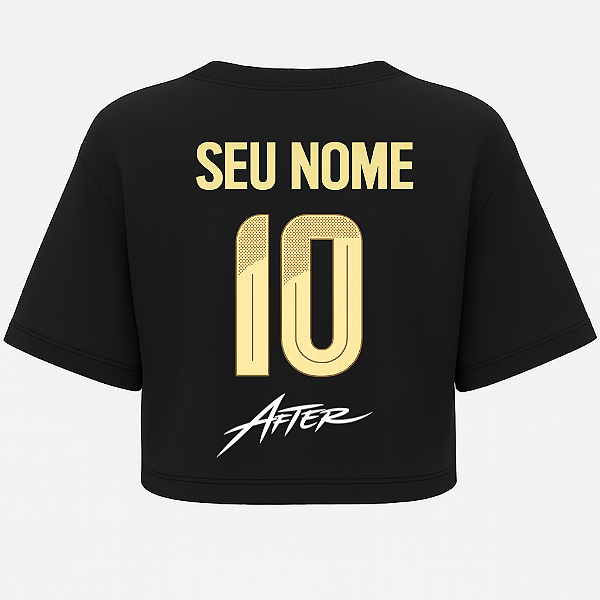 CROPPED OVERSIZED BRASIL X AFTER X COPA DO MUNDO 2026