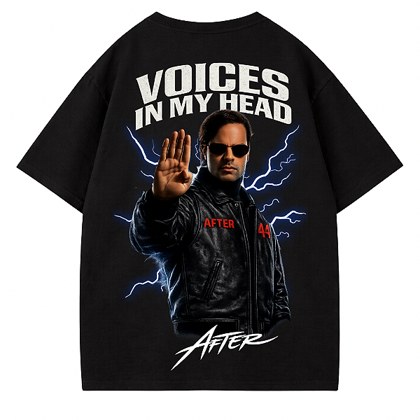 CAMISETA OVERSIZED ARGY VOICES IN MY HEAD