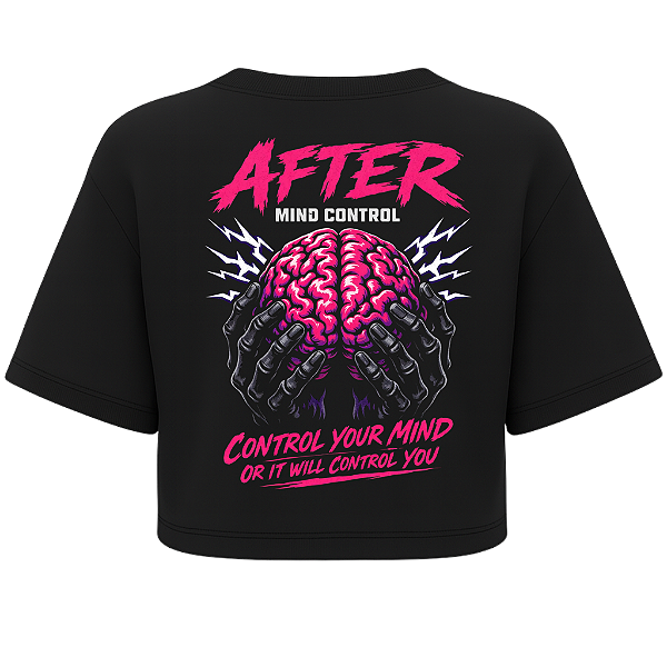 CROPPED OVERSIZED MIND CONTROL PRETA