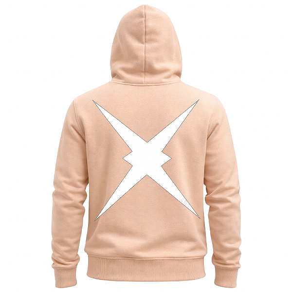 MOLETOM CANGURU BEGE STAR UNISSEX AFTER