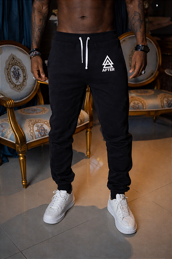 CALÇA MOLETOM MASCULINA SLIM JOGGER INVERNO