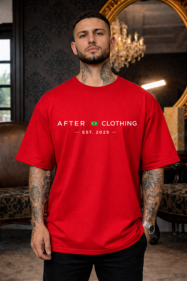 CAMISETA OVERSIZED AFTER CLOTHING