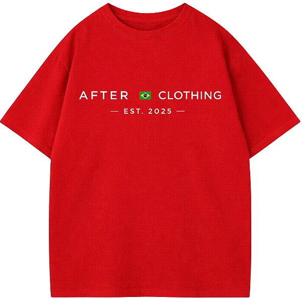 CAMISETA OVERSIZED AFTER CLOTHING