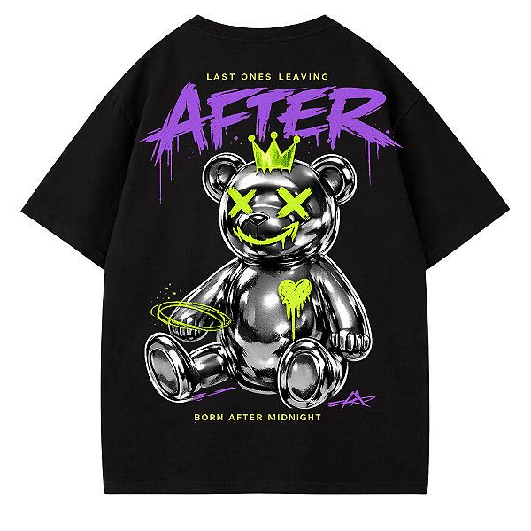 CAMISETA OVERSIZED AFTER LAST ONES LEAVING TED