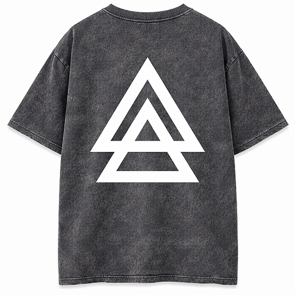 CAMISETA OVERSIZED PRETA ESTONADA AFTER 02
