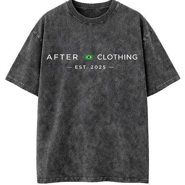 CAMISETA OVERSIZED PRETA ESTONADA 05
