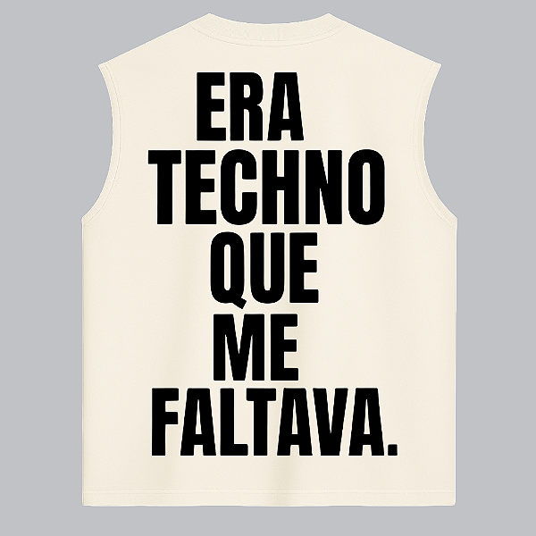 REGATA OVERSIZED AFTER ERA TECHNO QUE ME FALTAVA