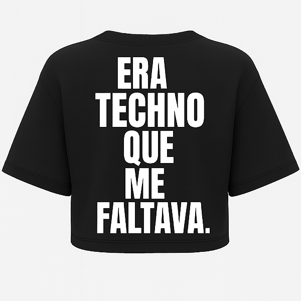 CROPPED OVERSIZED AFTER ERA TECHNO QUE ME FALTAVA