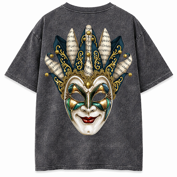 CAMISETA BORIS BREJCHA OVERSIZED PRETA ESTONADA AFTER