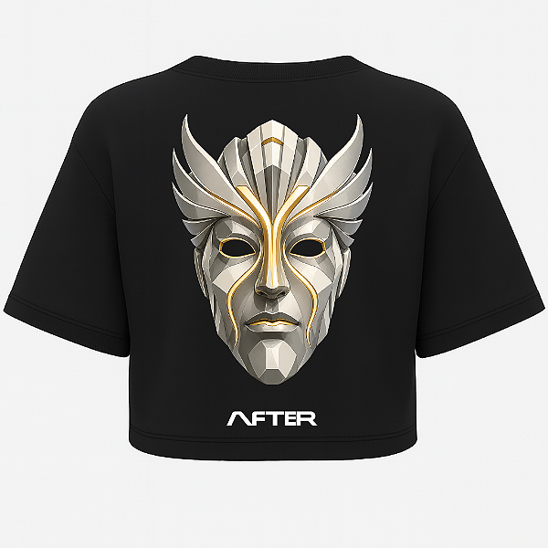 CROPPED OVERSIZED AFTER ORACLE MASK