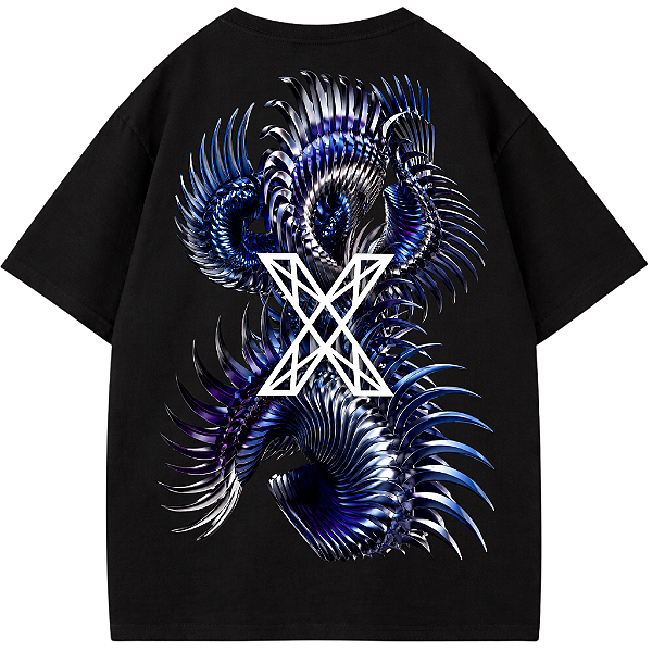 CAMISETA OVERSIZED ADRIATIQUE PRETA