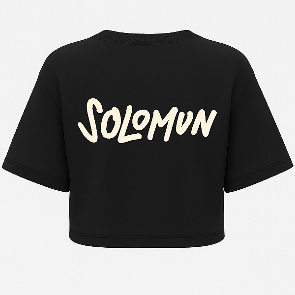 CROPPED OVERSIZED SOLOMUN AFTER PRETO
