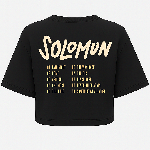 CROPPED SOLOMUN OVERSIZED AFTER PRETO