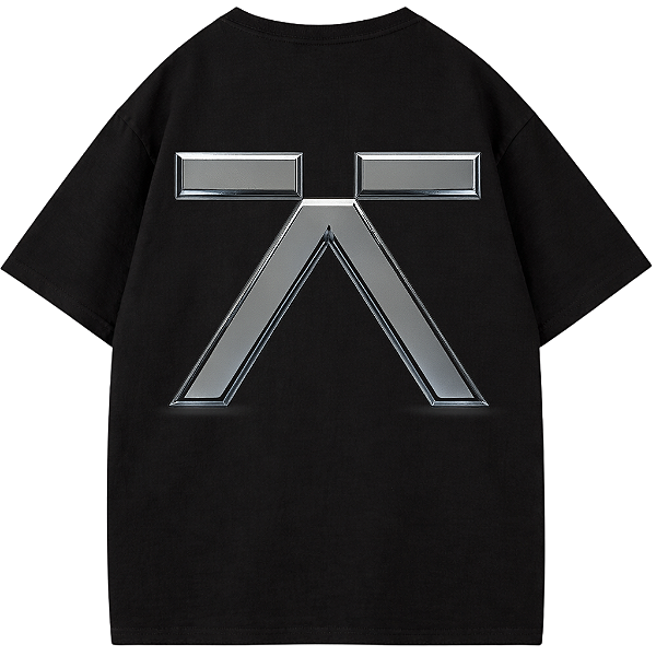 CAMISETA AGENTS OF TIME OVERSIZED AFTER PRETA 01