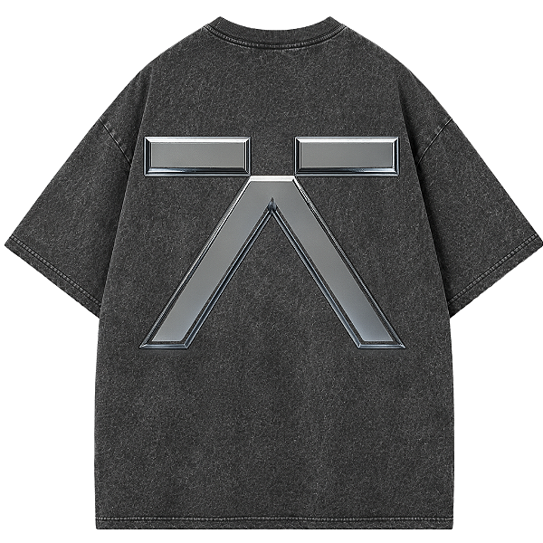 CAMISETA AGENTS OF TIME PRETA ESTONADA AFTER 01