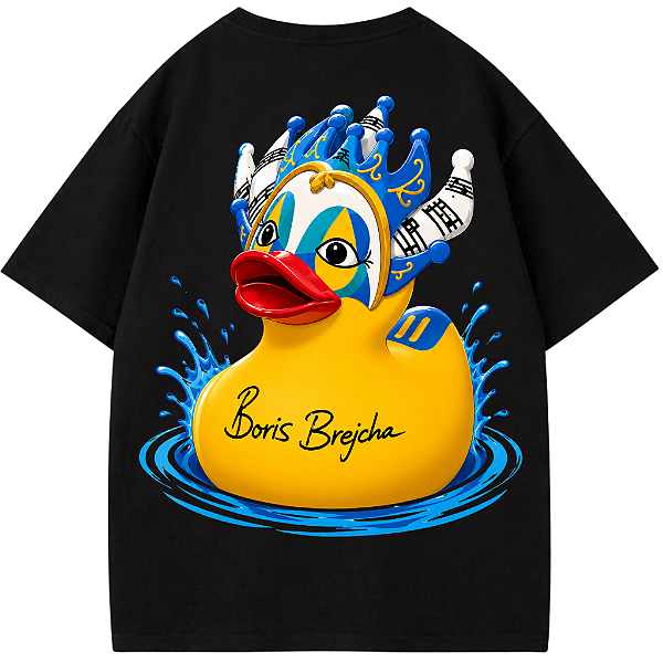 CAMISETA BORIS BREJCHA 02 OVERSIZED AFTER PRETA