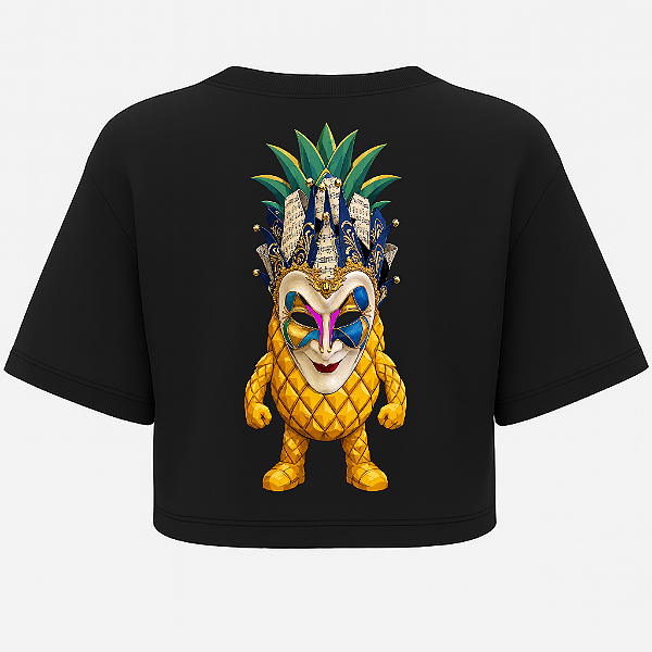 CROPPED BORIS BREJCHA OVERSIZED ABACAXI AFTER PRETO