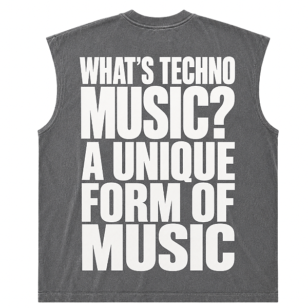 REGATA OVERSIZED ESTONADA CHUMBO WHAT’S TECHNO MUSIC?